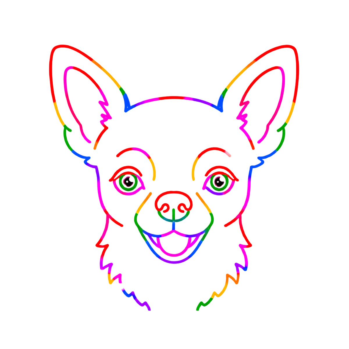 Neon Dogs of Manila Tee