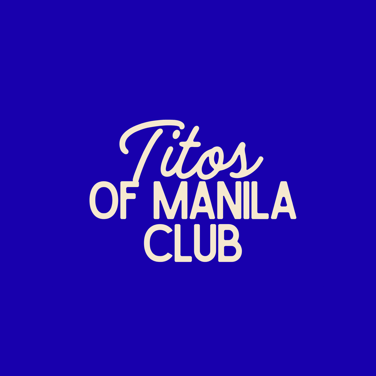 Titos of Manila Club Tee