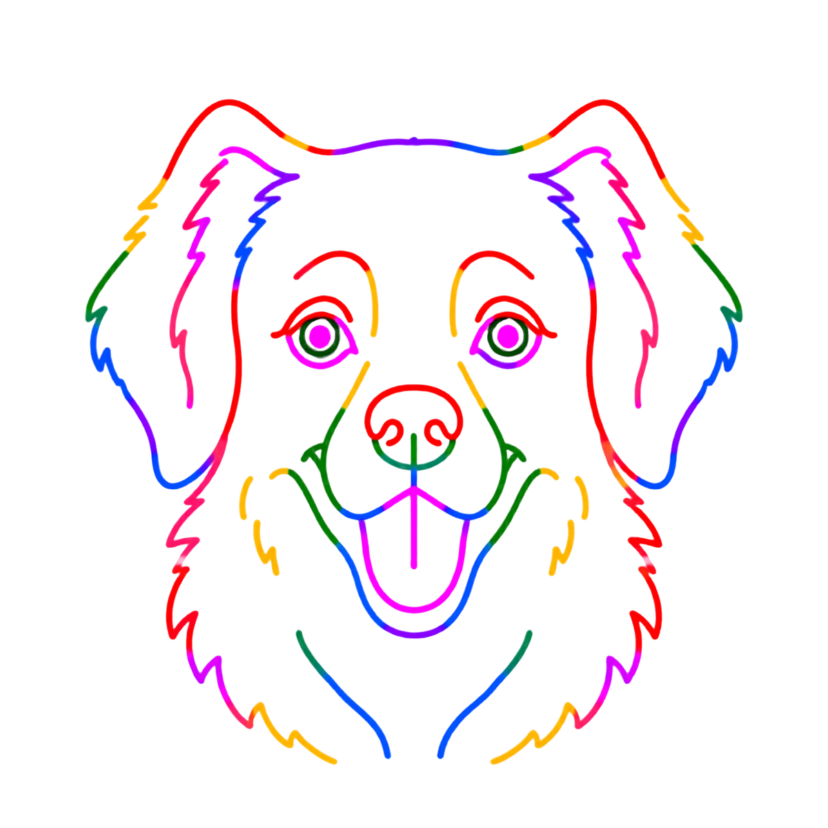 Neon Dogs of Manila Tee