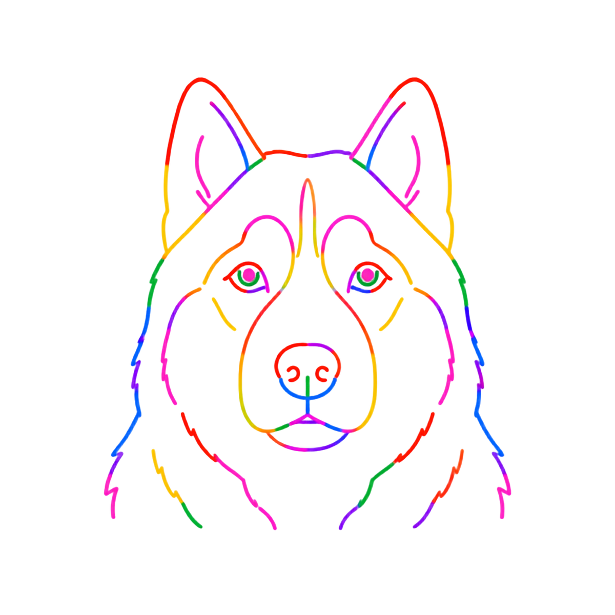 Neon Dogs of Manila Tee