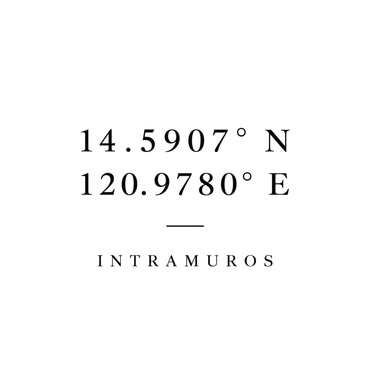 College Coordinates of Manila Tee