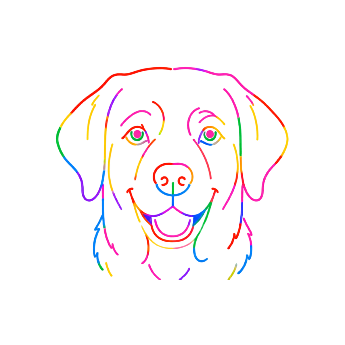 Neon Dogs of Manila Tee
