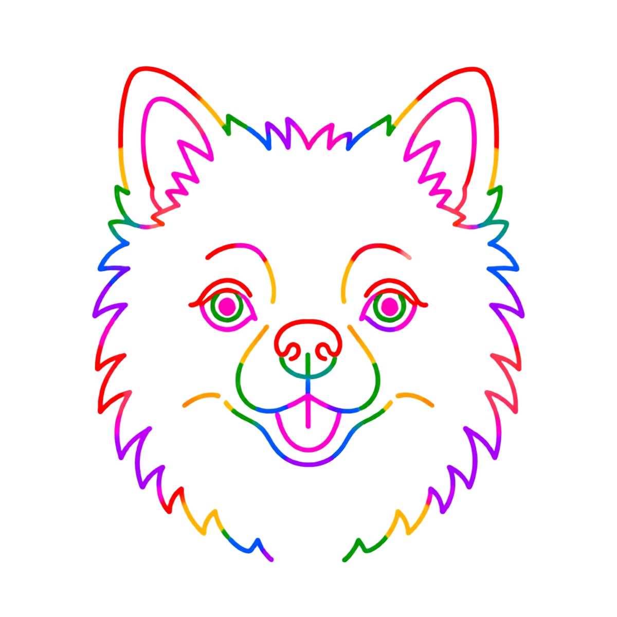 Neon Dogs of Manila Tee