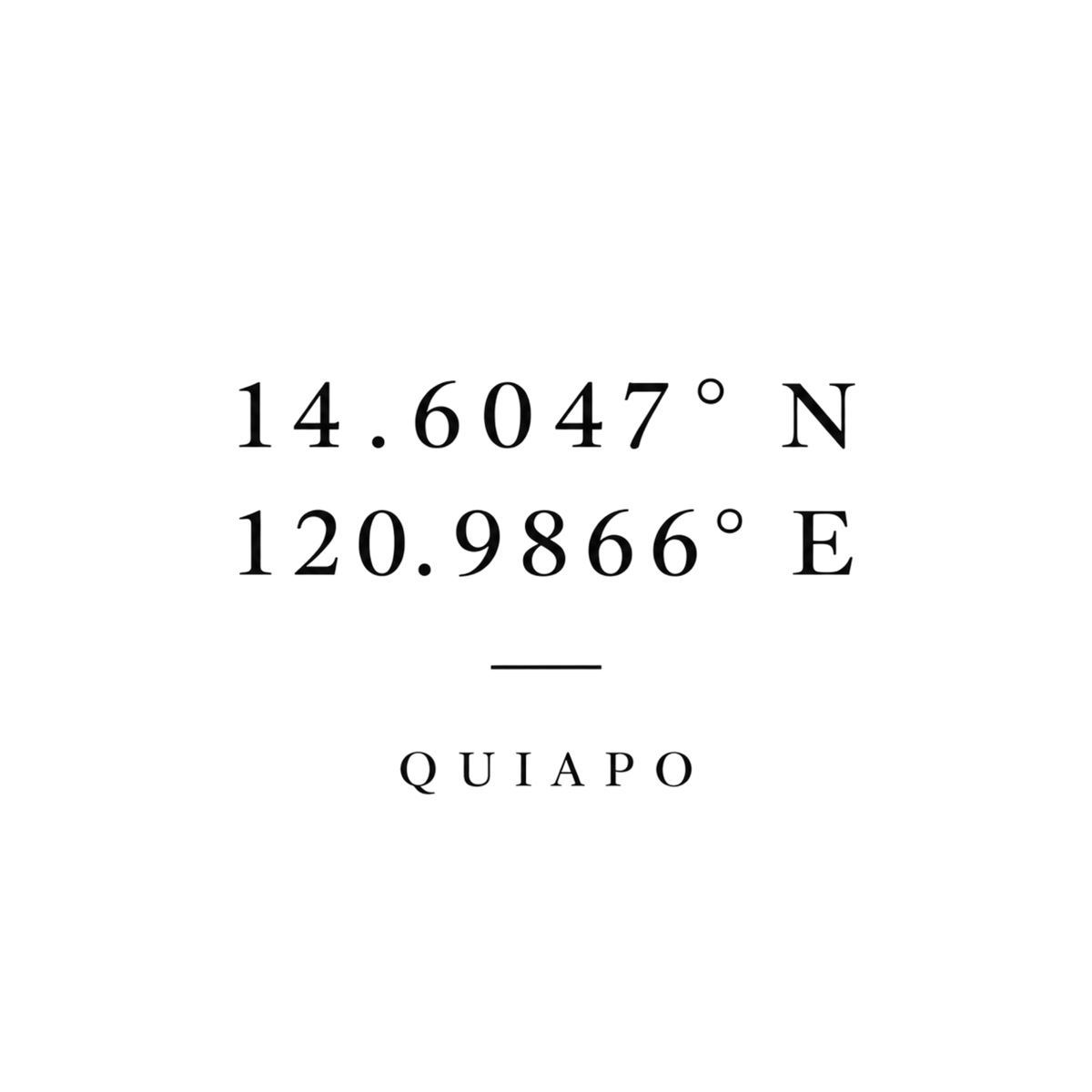 College Coordinates of Manila Tee