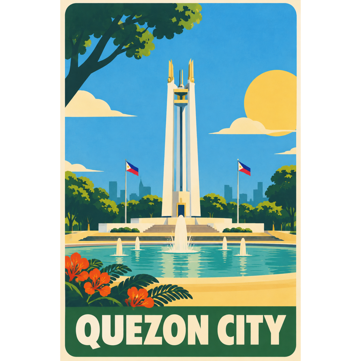 Cities of Manila Tee