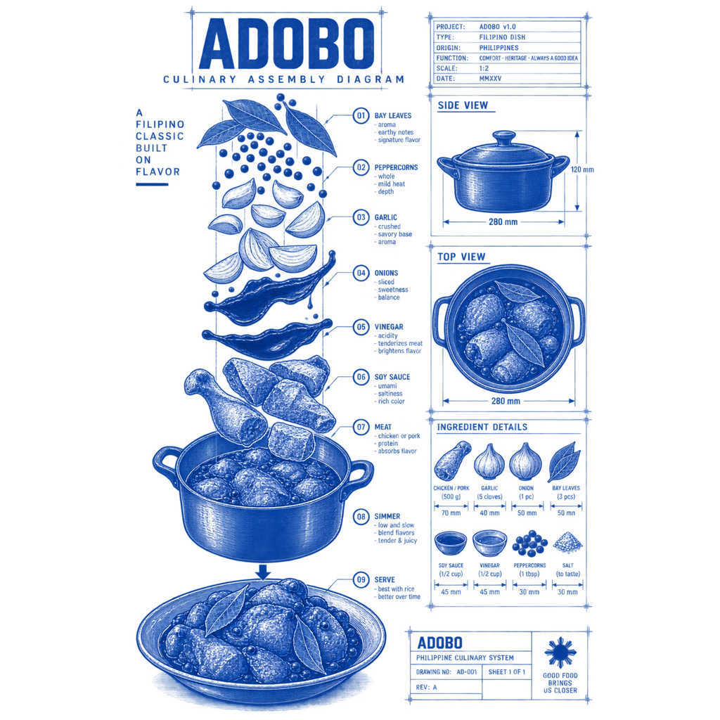 Sarap Schematics Tee