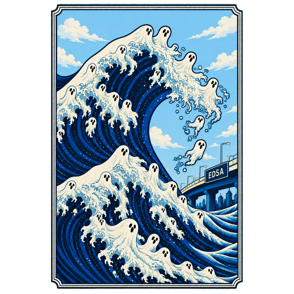 The Great Wave of EDSA Tee