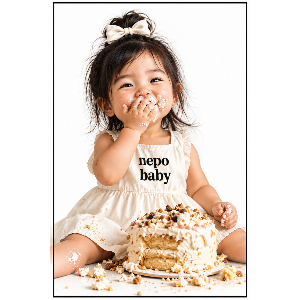 Nepo Baby Eats our Cake Tee