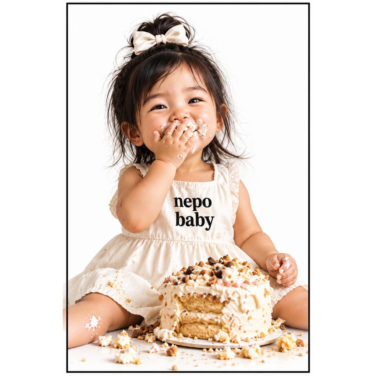 Nepo Baby Eats our Cake Tee