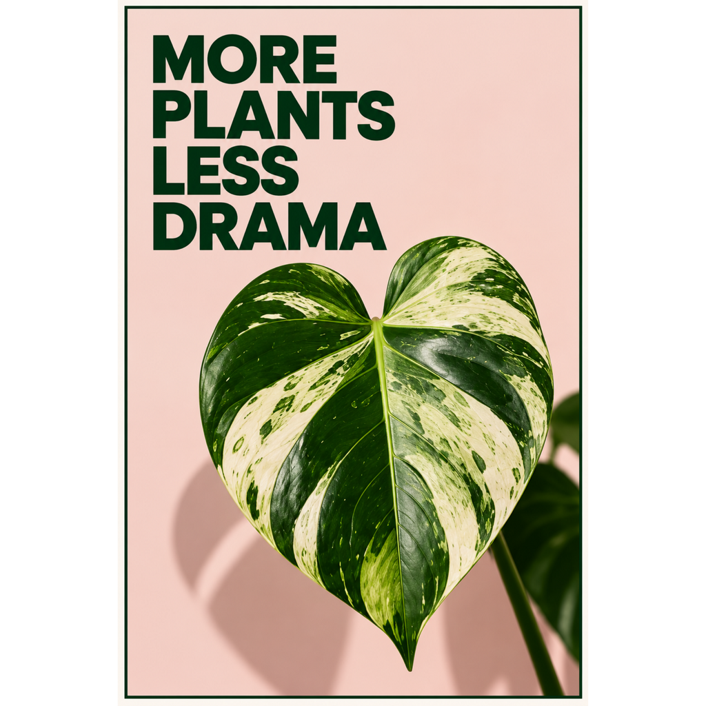 More Plants Less Drama Tee