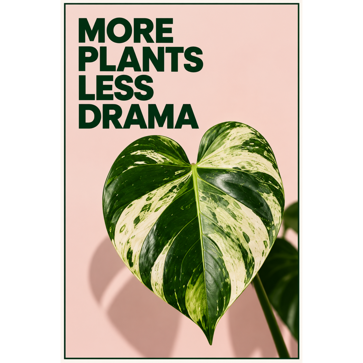 More Plants Less Drama Tee