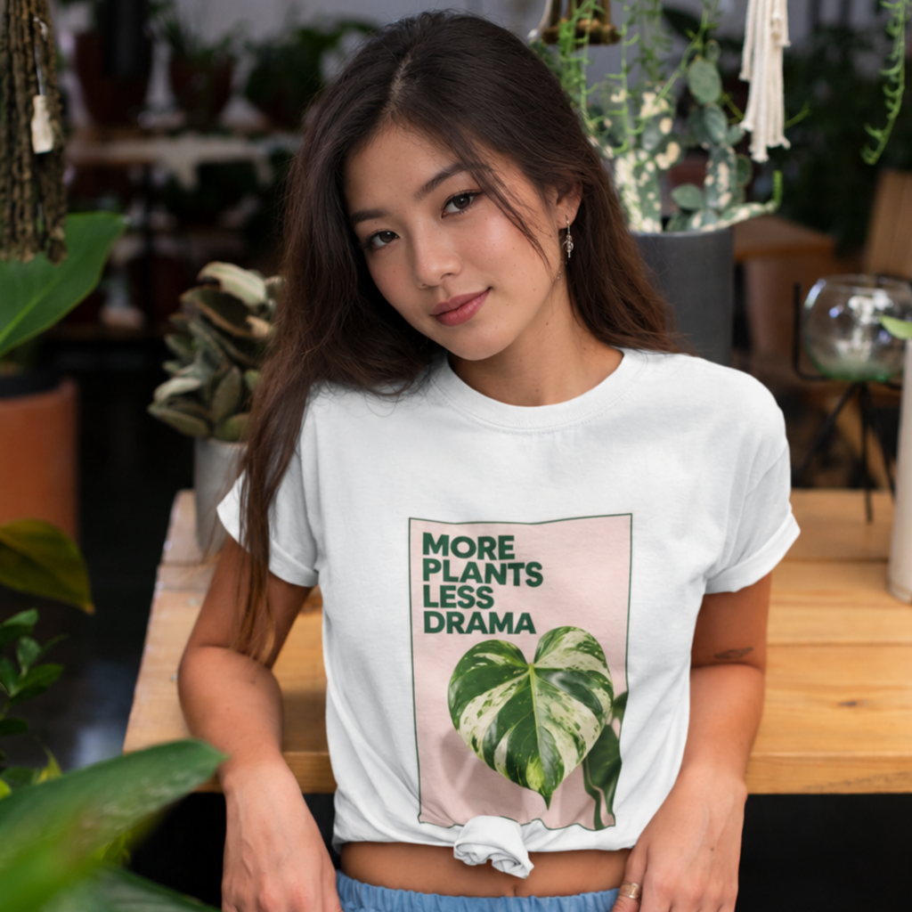 More Plants Less Drama Tee