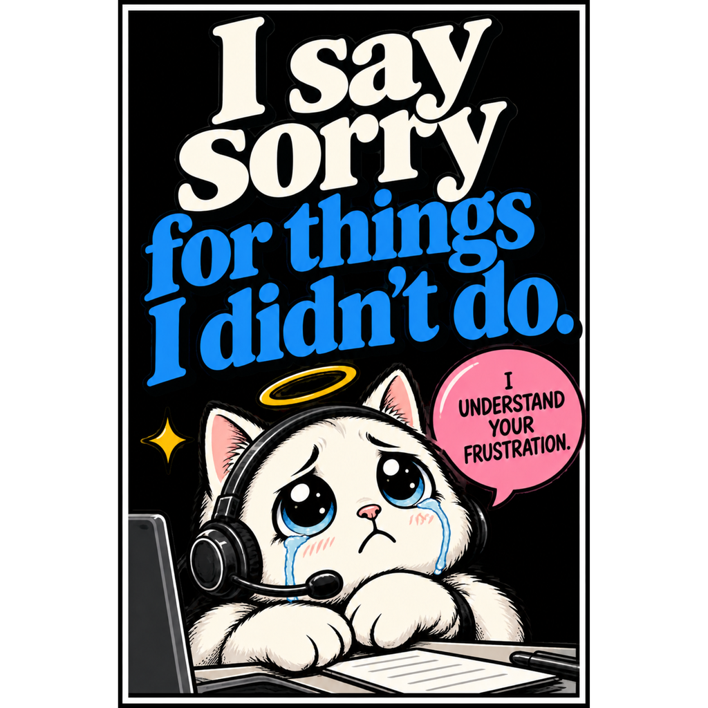 I Say Sorry For Things I Didn't Do Tee