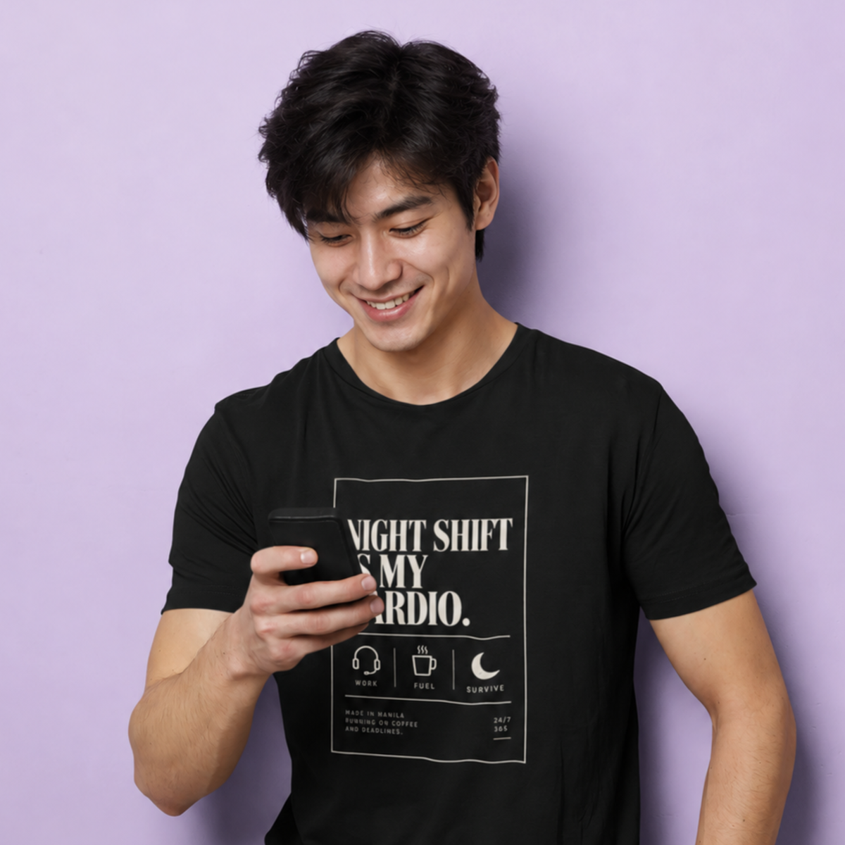 Night Shift Is My Cardio Tee