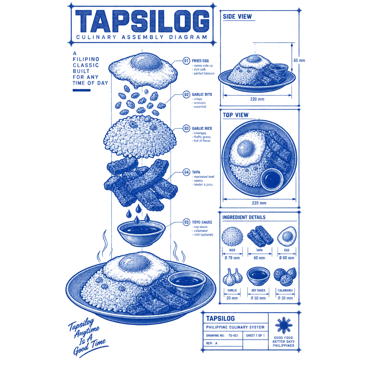Sarap Schematics Tee