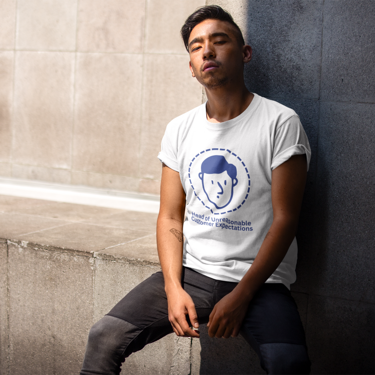 Real Job Title (M) Tee